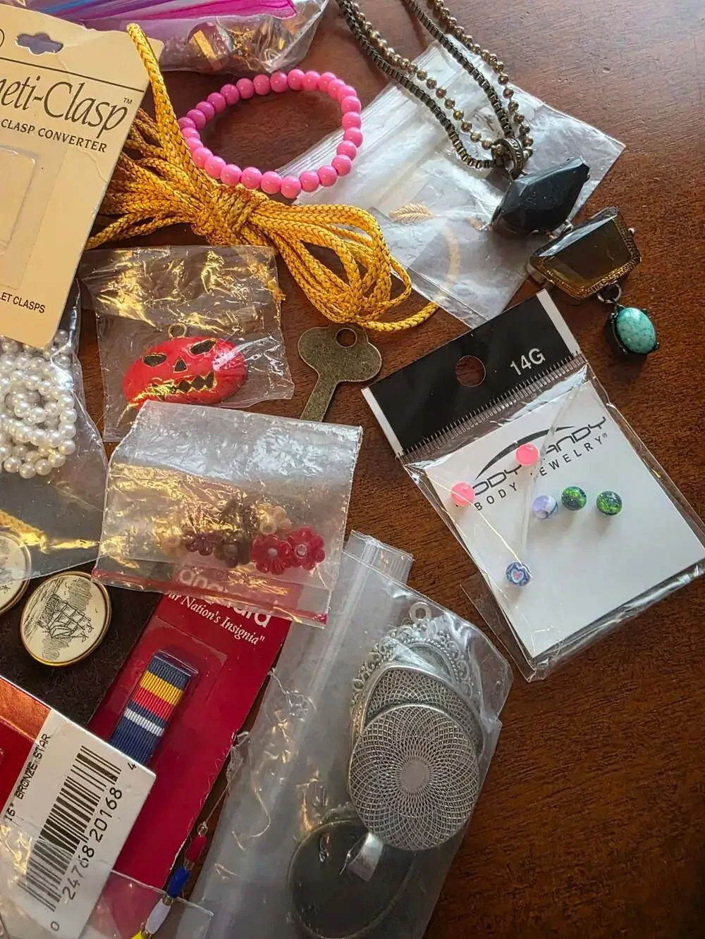 Large Lot of Jewelery Crafting Supplies